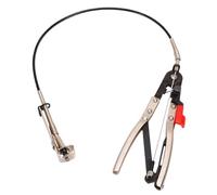Aramox Alicates Flexibles para Abrazadera de Manguera, Herramienta de Abrazadera de Manguera con Bloqueo de Metal, Cable de 62 Cm, Longitud Total de 83 Cm, para Reparación de Tuberías de Agua y de