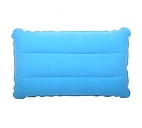Aramox - Almohada de 2 Colores para Exteriores, Suave, portátil, Plegable, para Acampada, Escalada, Senderismo, Celeste