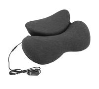 Aramox Almohada para el Cuello con Calefacción, Almohada para el Cuello de Espuma Viscoelástica con Calefacción Alimentada por USB de 77 a 131 F, 4 Niveles de Calor, 4 Temporizadores, Funda Lavable,