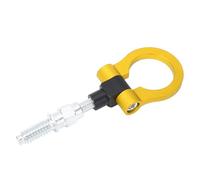 Aramox Anillo de Remolque Automovilista Gancho de Remolque de Aluminio de Remolque de Aluminio, para 1 3 5 Series X5 X6 E36 E39 E46 E82 E90 E91 E92, con Elegante Instalación de un (Gold)