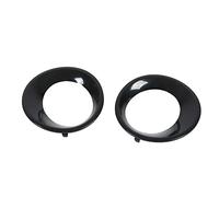 Aramox - Anillo Embellecedor para Lámpara Antiniebla X3 E83 2007-2010, par de Embellecedores de Anillo de Cubierta de Lámpara Antiniebla para Parachoques Delantero 51113423789 de