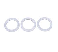 Aramox Anillos de Sellado para Máquina de café Juego de Juntas de Silicona 51 Mm 3 Piezas Antifugas Resistente Al Calor y Al Agua 450 F para Máquinas de café Expreso Domésticas para Dolim PETRUS