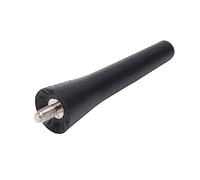 Aramox Antena Corta para Coche para Peugeot 107 108 206 207 307 308 407 408 508 3008 607 807SW, Mástil de Antena Corta para Coche 6561N3 6,7 Cm de Longitud ABS Negro de Repuesto