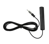 Aramox Antena de Parche TP 009, Antena de Radio FM de Alta Ganancia de 5dbi con ABS y Núcleo de Cobre Libre de Oxígeno RG174, para Estabilización de Señal de Automóvil 78-108MHZ