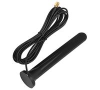 Aramox Antena Impermeable, Antena de Ventosa 12DBI 5G, Carcasa ABS con Núcleo de Alambre de Cobre Rojo RG174, Base Magnética de 600 a 6000 MHz, Cable de para Robots IoT Gateways Monitoreo Inalámbrico