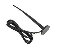 Aramox Antena Impermeable, Antena SMA 15DBI 4G con Carcasa de ABS y Núcleo de Cobre Rojo RG58, Base de Ventosa Omnidireccional, 700 a 2700MHz para Monitoreo Inalámbrico Hogar Inteligente