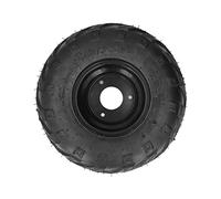 Aramox ATV Neumático sin Cámara para Go Kart UTV Quad Bike 4 Ruedas, 145/70-6 ATV Neumático sin Cámara con Llanta de Goma Universal de 6 Pulgadas
