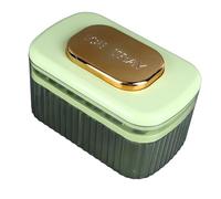 Aramox Bandeja para Cubitos de Hielo, 24 Rejillas, Gran Capacidad, Molde de Fácil Liberación con Tapa, Cuchara para Cubo, Máquina para Hacer Hielo Multiusos para Frutas y Refrescos, para Uso en (BLUE)