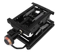 Aramox Base de Amortiguación de Asiento, Base de Amortiguación de Asiento Universal Base de Suspensión Mecánica con Manija Delantera para RV Truck Boat