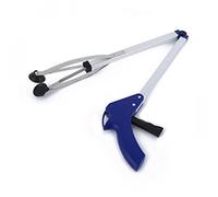 Aramox Basura Plegable - -Grave con Copa de Succión Varilla de Aluminio para el Interior del Jardín de la Casa Interior (Tubo cuadrado de aluminio)