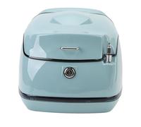 Aramox BaúL para Motocicleta de 38 L, Estilo Retro, Universal, con Cerradura y Apto para Scooters eléctricos. (Cian)