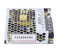 Aramox Berm Fuente de Alimentación Conmutada Fuente de Alimentación Ajustable 50W PCB de Aluminio 85 a 264VAC 12V 24V Protección de Sobrecarga de Salida para Tira LED Equipo de Automatización CCTV