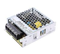 Aramox Berm Fuente de Alimentación Conmutada Fuente de Alimentación Ajustable 50W PCB de Aluminio 85 a 264VAC 12V 24V Protección de Sobrecarga de Salida para Tira LED Equipo de Automatización CCTV