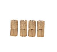 Aramox Bisagras Ocultas para Puerta de Gabinete de Cobre, Bisagra Antioxidante Resistente con Apertura de 180 Grados para Encimera de Caravana Liviana (12mm)