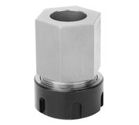 Aramox Bloque de Coleta ER32, Acero de Herramienta Endurecida, a Través del Diseño de Agujeros, para Grabar el Grano con Configuraciones Rápidas de CNC (#1)