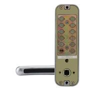 Aramox Bloqueo de Teclado Electrónico, Aleación de Zinc, Combinación de 1-11 Dígitos para Gabinetes, Instalación Fácil para Uso en Interiores y Exteriores