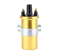 Aramox Bobina 12V Alto Voltaje Encendido Coche Gasolina Bobina de encendido sin balasto DLB105, accesorio de encendido est¨¢ndar de alto rendimiento para bobina de encendido deportivo LUCAS de 12 V