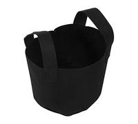 Aramox Bolsa de Cultivo de Plantas Bolsa de Fieltro para Plantar 10 Galones 29 X 41 Cm con Asas Dobles Recipiente de Cultivo de Aireación Plegable para Verduras Flores Hierbas en Balcón Patio Jardín