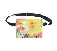Aramox Bolsa Impermeable para Teléfono Riñonera de PVC Riñonera Impermeable para Teléfono Correa Ajustable de 25 X 15 Cm Almacenamiento en Seco de Gran Capacidad para Natación Playa Paseos en Bote