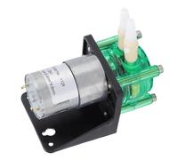 Aramox Bomba Dosificadora Peristáltica con Tubo de Silicona para Acuario de Laboratorio (24V)