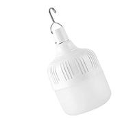 Aramox Bombilla LED de Emergencia Recargable por USB de 80 W, Iluminación Brillante Portátil para Cortes de Energía en el Hogar y Actividades Al Aire Libre