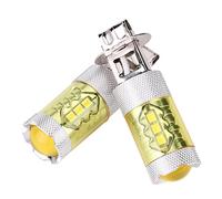 Aramox Bombilla Led, Un par LED luz de niebla del coche, 12-24V 80W H3 16SMD LED amarillo luz de niebla del coche bombillas