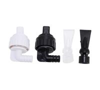 Aramox Boquilla De Pico De Pato para Tubo De Salida De Tanque De Agua De Peces, Boquilla Antisifón Giratoria Eficiente De 360 Grados para Crear un Ambiente Tranquilo