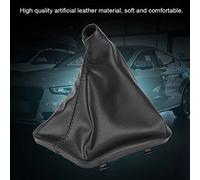 Aramox Bota de de Marchas, Cuero Artificial, Cómoda Funda de Polaina para E34 E36 Z3, Ajuste Perfecto para Coches con Volante a la Izquierda