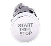 Aramox Botón de Arranque del Interruptor de Encendido, Reemplazo de Parada de Arranque del Motor para S6 C7 2012-2018, OEM 4G1905217A