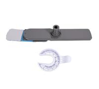 Aramox Brazo Rociador Inferior de Repuesto para, ABS (Lower Spray Arm) | Boquilla giratoria para lavavajillas, plástico térmico, limpieza del estante inferior, clip, reparación de