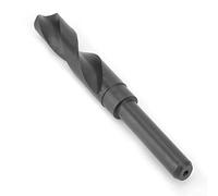 Aramox Broca Helicoidal Broca de Acero de Alta Velocidad Vástago Recto de 23,5 Mm para Perforación de Orificios Profundos Diseño de Corte Largo para Metal Madera Plástico Uso por Maquinistas y (18,5