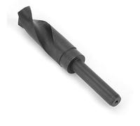 Aramox Broca Helicoidal Broca de Acero de Alta Velocidad Vástago Recto de 23,5 Mm para Perforación de Orificios Profundos Diseño de Corte Largo para Metal Madera Plástico Uso por Maquinistas y (23,5