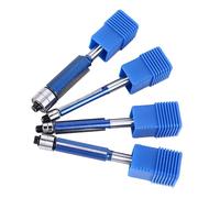 Aramox Cabezal de Aleación Premium, Juego de Broca de Ribete de Doble Rodamiento de 4pcs de Rubor de 6 Mm, Herramienta de Carpintería Profesional con