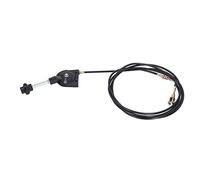 Aramox Cable de Acelerador Manual de Excavadora, Material de Tubo de PU, Junta de Acero Inoxidable, para Excavadora o Mezcladora de 3,5 M