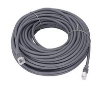 Aramox Cable de Extensión Cat6 de Alta Velocidad 49 Pies 15 M para Cables de Reemplazo Satelital Rectangular Aplicaciones de Servidor Gen 3 Caucho