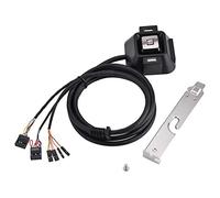 Aramox Cable de Extensión para Conmutador de PC de Escritorio, con Puertos USB Integrados y Entradas de para una Configuración de Escritorio Conveniente