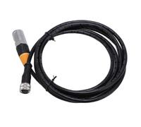 Aramox Cable Ethernet de Blindaje de Alto Grado para Sistemas de Monitoreo, RJ45 a M12-5P Hembra para Uso Profesional (2m)