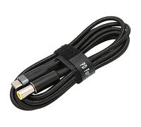 Aramox Cable USB C a CC 100 W PD USB C Macho a CC 7,9 X 5,5 Mm Macho Trenzado Cable de Carga de Alimentación para Portátiles Carga Rápida Portátil Duradero (JD0602-3 (3 metros))