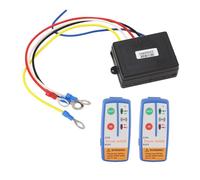 Aramox Cabrestante Eléctrico de Control Remoto Inalámbrico Interruptor 120W 12-24V Cabrestante Solenoide Relé Contactor+2 Piezas Kit de Control Remoto de Cabrestante