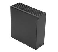 Aramox Caja de Proyectos Electrónicos de Aluminio, Caja de PCB de Diseño Dividido 40 X 110 X 100 Mm, Carcasa de Aluminio Cepillado Arenado con Disipación de Calor y Blindaje para Electrónica