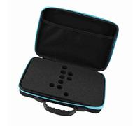 Aramox Caja de Transporte de Aceite Esencial Caja de Almacenamiento de Aceites Esenciales Organizador de Viajes de Esencial Se Adapta a 60 5ml10ml15ml Botellas de Cuero Eva Premium con Conveniencia