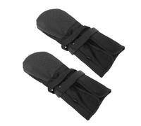 Aramox Calcetines Antideslizantes para Perros para Suelos de Madera, Diseño de Correa de Fijación, Protector de Garras para Perros, 1 par de Zapatos de Poliéster y Algodón (XL)