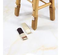 Aramox Calcetines para Patas de Mesa Calcetines para Patas de Silla de Punto Doble Acrílico Protectores de Piso Engrosados Ajuste Elástico para de Muebles Redondas o Cuadradas de 7 a 18 Cm para