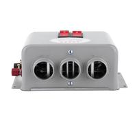 Aramox Calentador de Automóvil Compacto de 12 V Calentador de Automóvil Portátil Mini Cafetero 600W-800W Calefacción Rápida Desconocimiento para el Invierno con Interruptor de Engranaje Dual 3