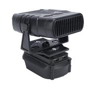 Aramox Calentador de Coche, 170W 2 Ajustes Ajustable con Batería Portátil Descongelador Desempañador de Ventanas de Coche