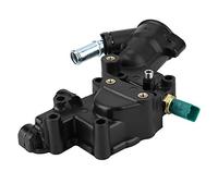 Aramox Carcasa del Termostato con Sensor para Refrigerante 9654775080 Compatible con C2 C3 Pieza de Reemplazo de Alta Durabilidad y Precisión para el Control de Temperatura del Motor