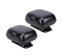 Aramox Cargador de Gafas Portátiles ABS Banco de Energía Magnético 800 MAh Indicador LED Carga Rápida para Gafas Meta Smart para Grabación de Viajes Llamadas y Uso Diario (Baterías duales)