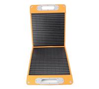 Aramox Cargador de Panel Solar Plegable 60W Panel Solar Portátil Monocristalino de Alta Eficiencia para Teléfono Portátil Coche 12V, Plegable para Montañismo