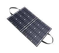 Aramox Cargador de Panel Solar Plegable Eficiente de 200 W con Puertos USB Duales para Acampar en Aventuras Al Aire Libre, Kit de Panel Solar Monocristalino Portátil