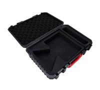 Aramox Caso de Protección del Satélite de Protección -hardo -Almacenamiento con Modelos de Automóvil de 5 M, Negro + Rojo, 15.8 X 13.4 X 3.95 Pulgadas, para Varias Configuraciones